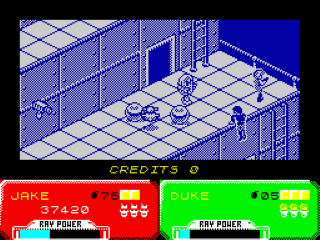 Escape From The Planet Of The Robot Monsters screenshot 3 for ZX Spectrum